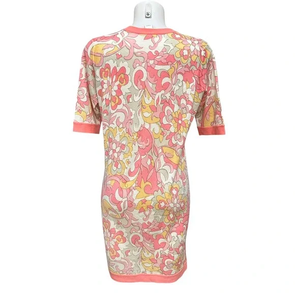 Kinross 100% Cashmere Floral Paisley
Short Sleeve Shift Easter Dress Large - Picture 4 of 8